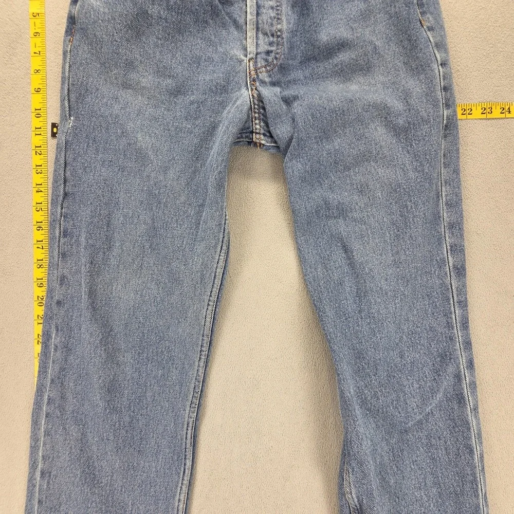 Vintage Levis 501 Jeans Mens Blue Straight Button Fly Made In USA Fits 33x28
